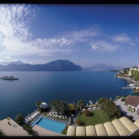 Romantik Hotel Beau Rivage Weggis Exterior foto